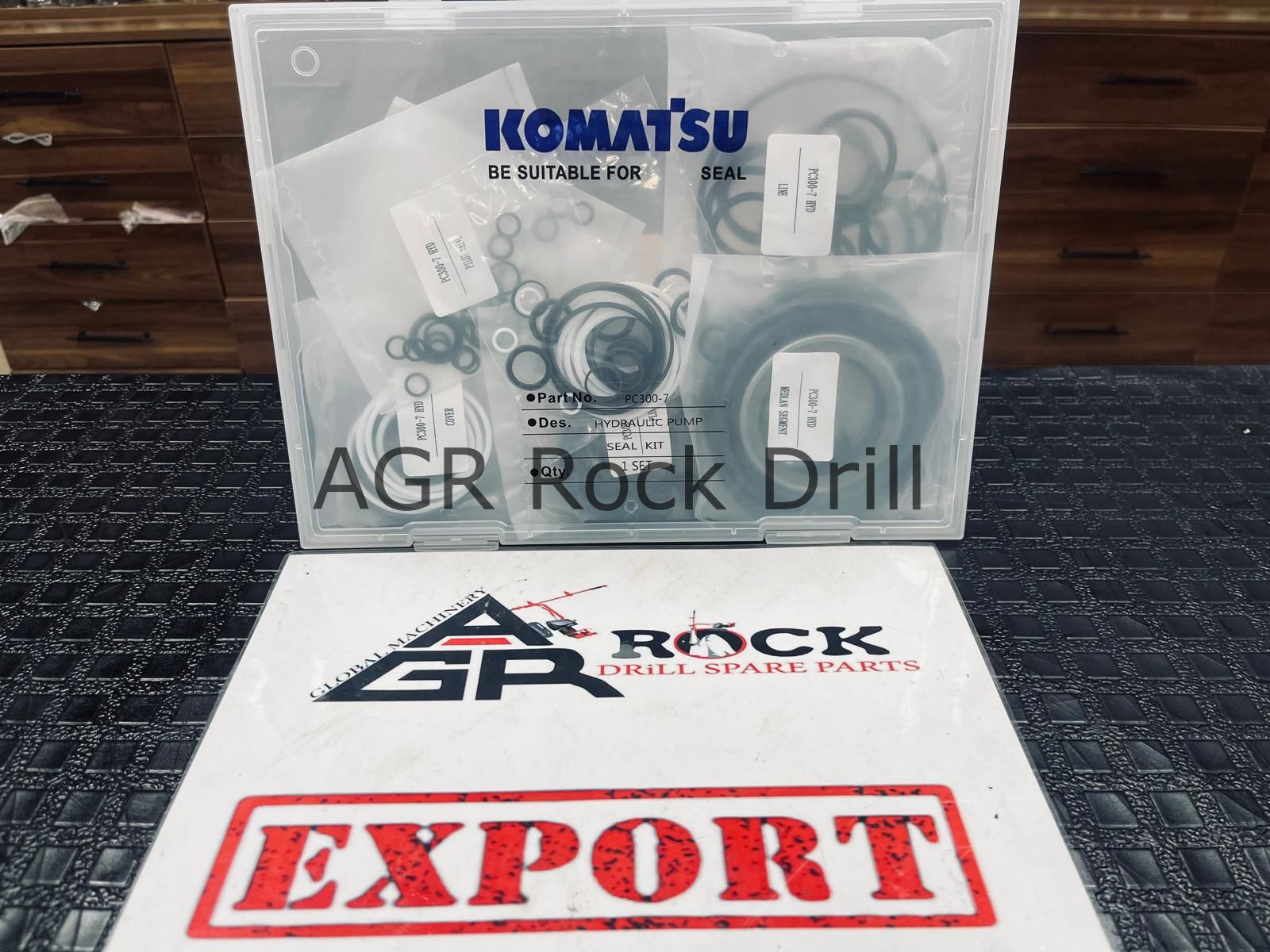 KOMATSU PC300-7 HYDRAULIC PUMP REPAIR - SEAL KIT