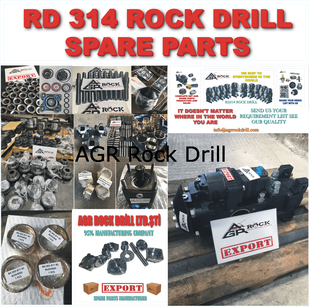 550 597 78 GEAR WHEEL-RD314 ROCK DRİLL