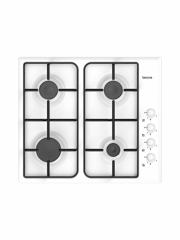 Tecna SÜO 604BE 4 Gözü Gazlı Beyaz Set Üstü Ocak