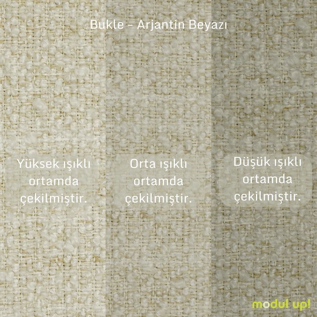 Hygge Berjer Bukle Arjantin Beyazı