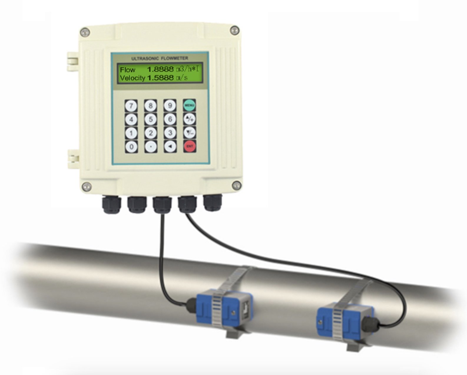 Sabit Tip Ultrasonik Debimetre