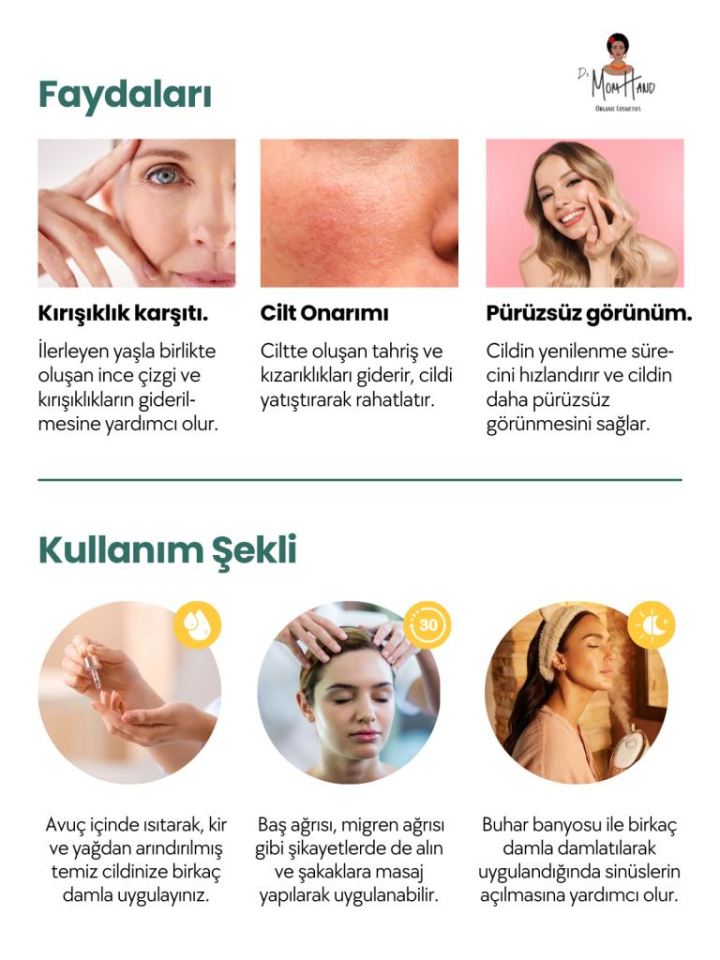 Organik Udi Hindi Yağı (Cilt Yenileyici ve Onarıcı) %100 Saf, Soğuk Sıkım 30ml