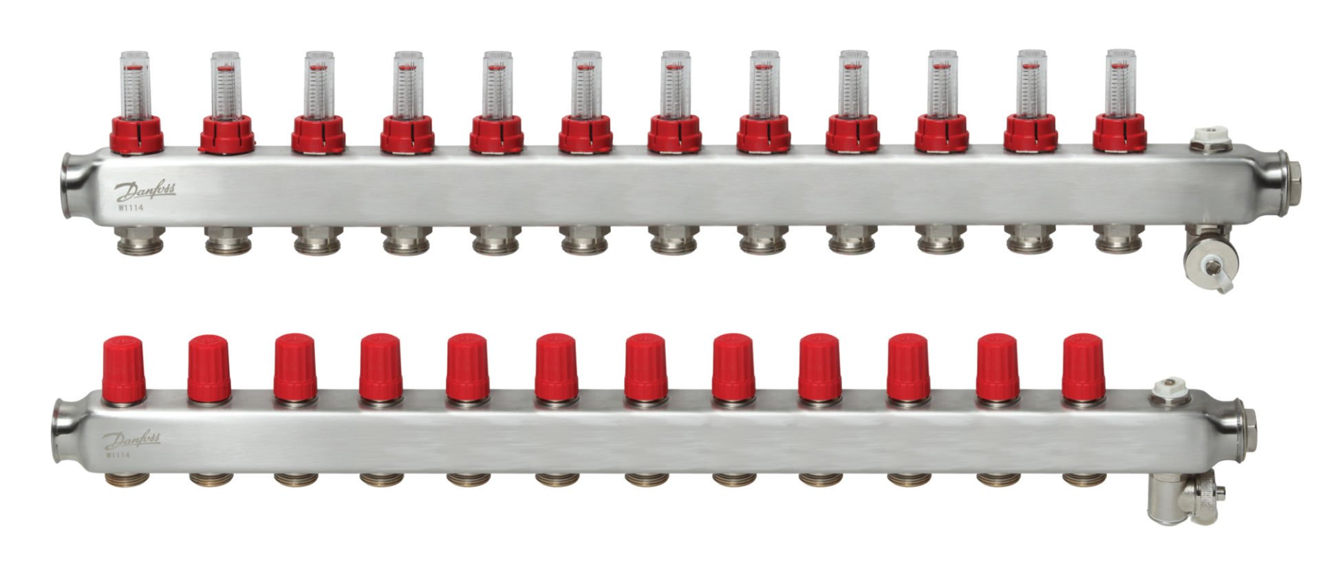 Danfoss 088U0762 12 Ağızlı Yerden Isıtmalı Manifold Seti