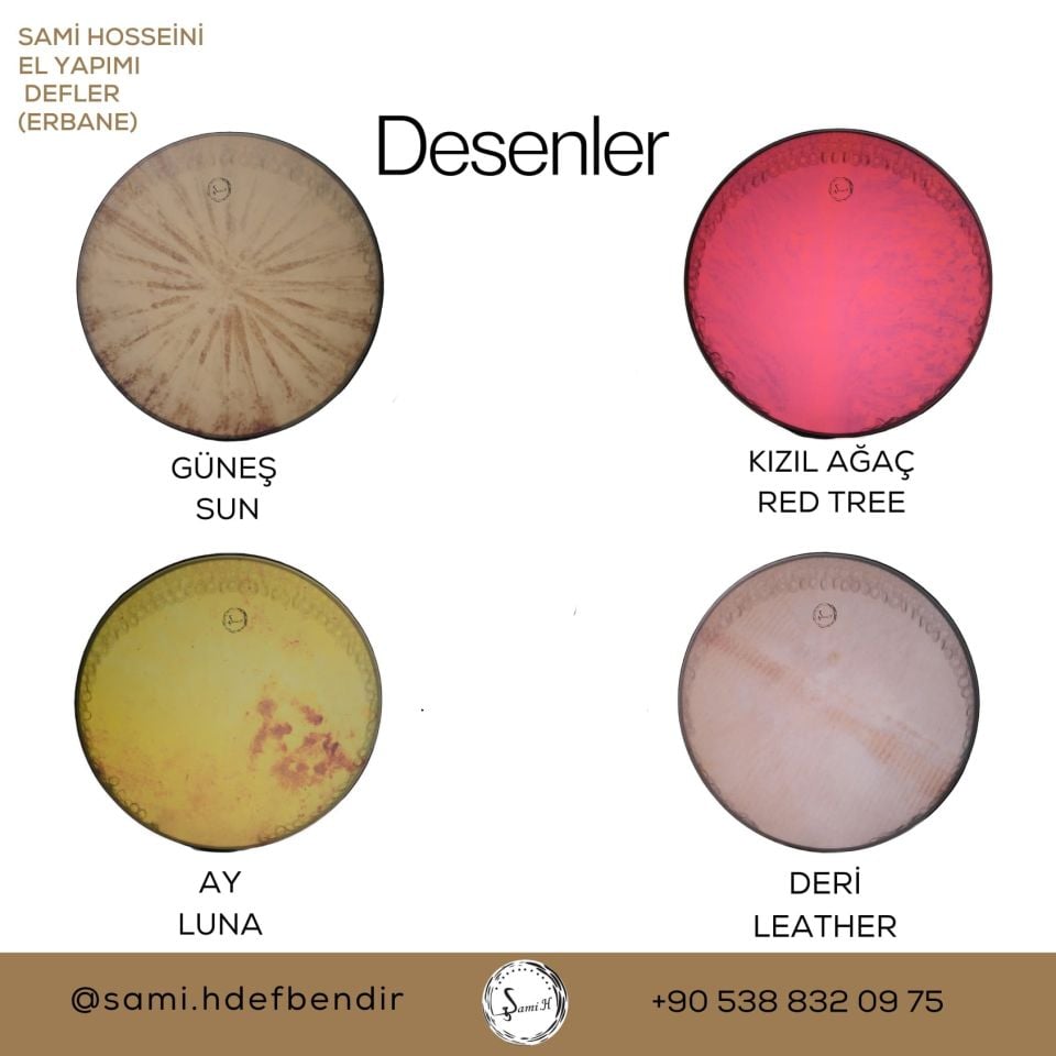 DEF, ERBANE SENTETİK DERİ SABİT AKORT (SAMİ HOSSEİNİ YAPIMI)