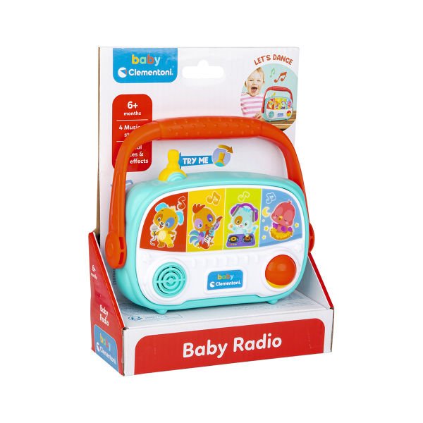 Işıklı ve Sesli Bebek Radyosu
