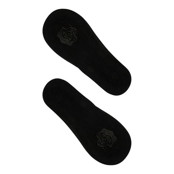 Siyah 3'lü Babet Çorabı