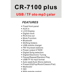 Carway CR-7100 Plus