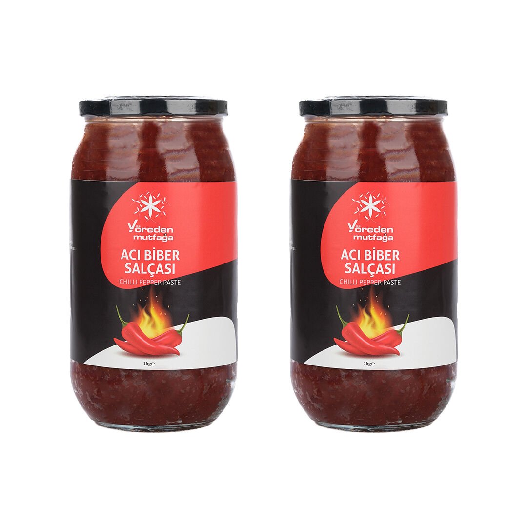 Acı Biber Salçası (2)'li Paket (2 adet * 1 kg)