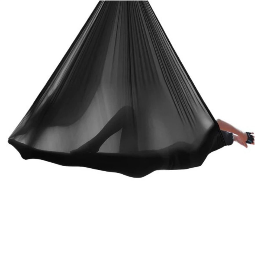 OmSiva Professional Yoga Hammock - Black