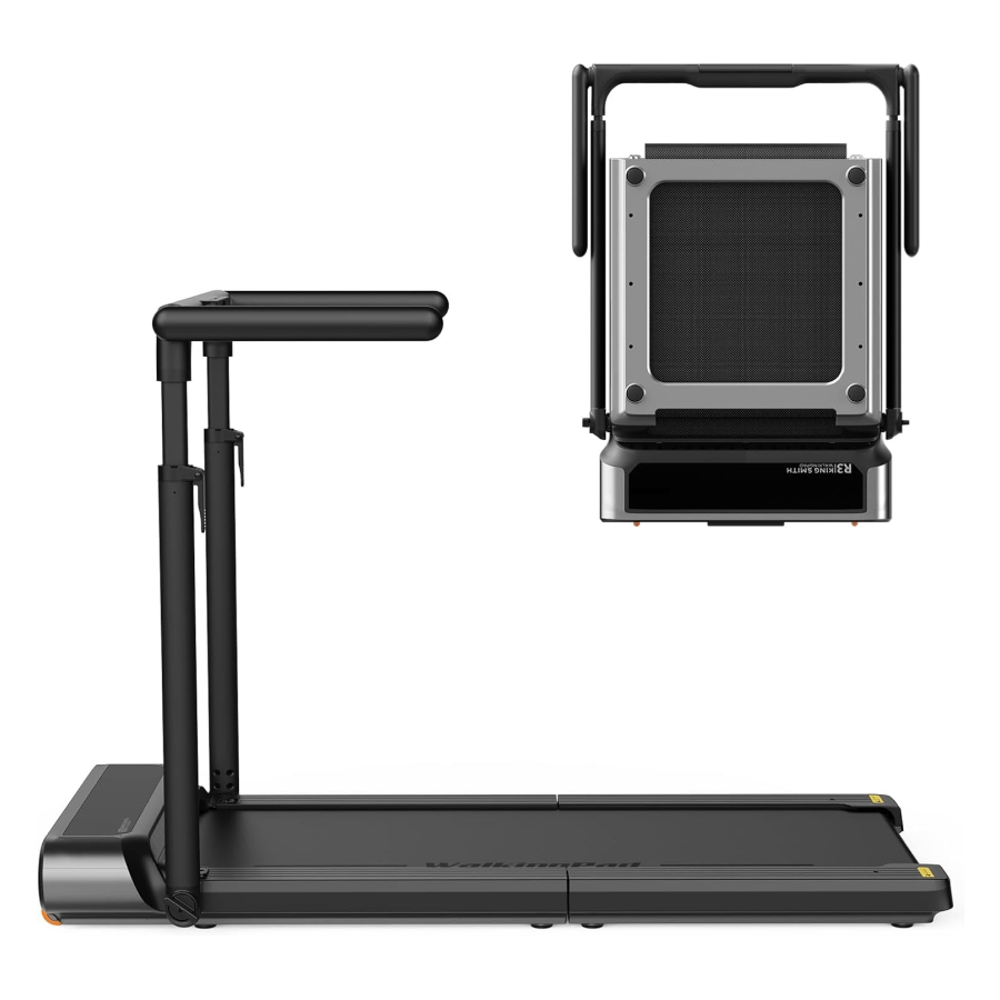 WalkingPad R3 Hybrid+ (Side Handle) 1-12 km/h, Compact Quiet Treadmill for Home and Office