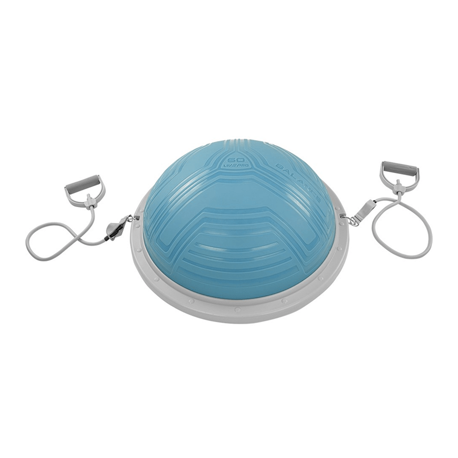 Protech Rubberized Bosu Balance Ball - Blue - 8211