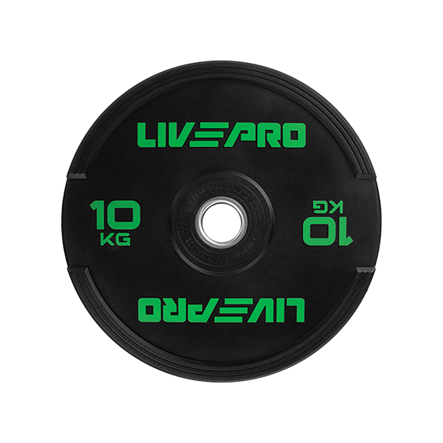 Protech 10 KG Rubber Bumper Weight Plate