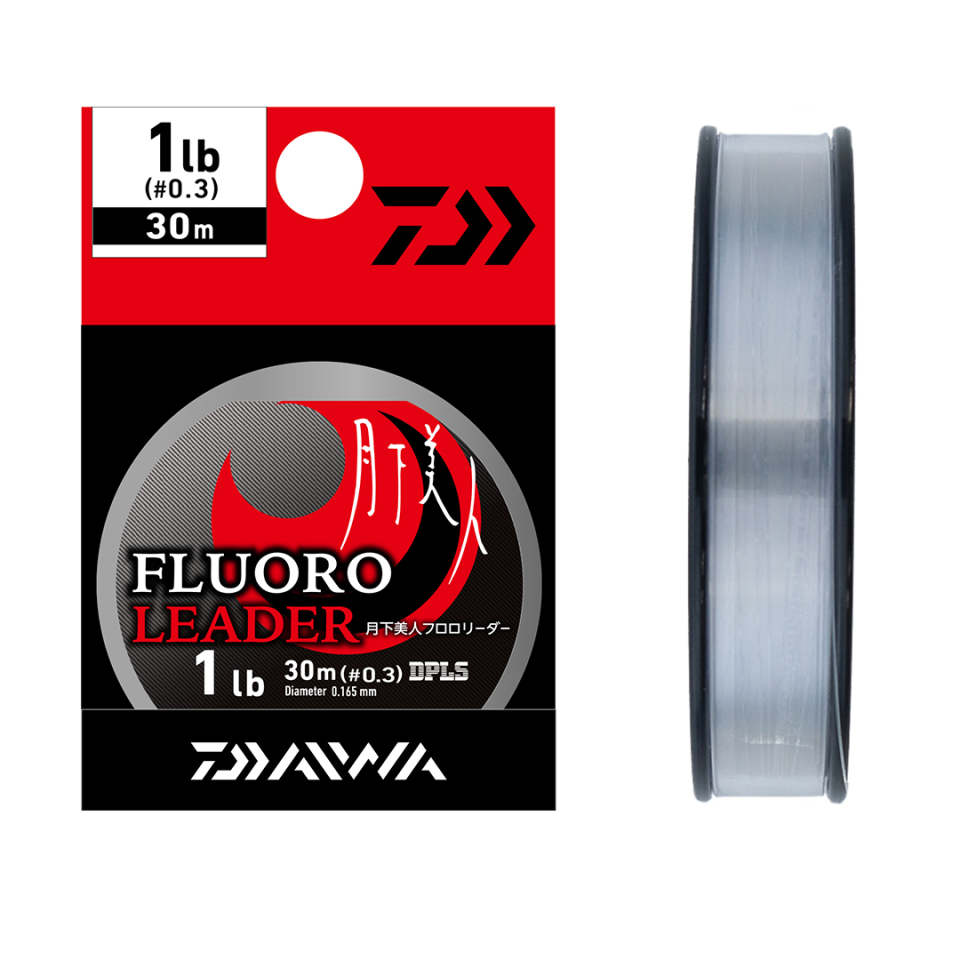 DAIWA GEKKABIJIN FLUORO LEADER 1LB #0.3-30M N.CLEAR
