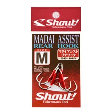 Shout Madai Assist Rear Hook Serisi Olta İğnesi