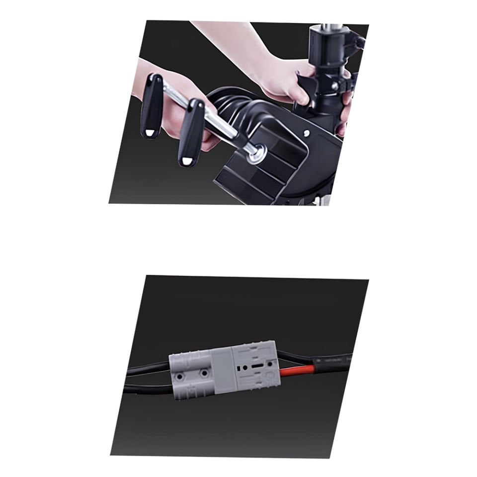 Haibo M200 100 lbs 24V Fırçasız Elektrikli Motor