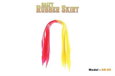 Fujin Rubber Skirt Düz Püskül Set #SR-09