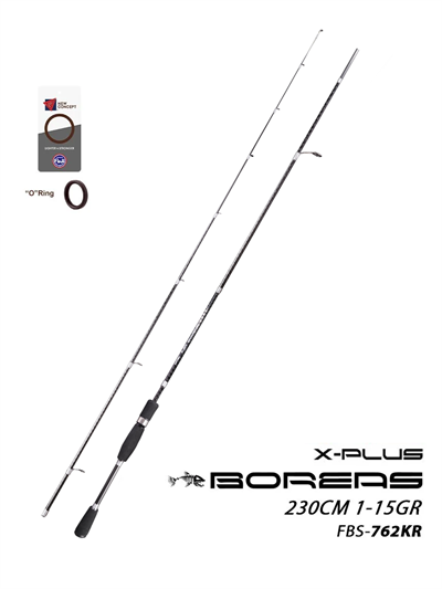 Fujin Boreas 230cm 1-15gr LRF Kamışı FBS-762KR