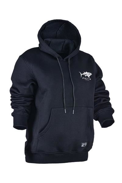 Fujin Tuna Hoodie Black Sweatshirt Kadın