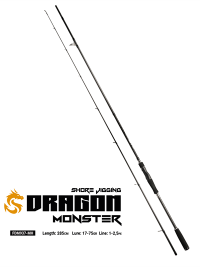 Fujin Dragon Monster 285cm 17-75gr Shorejig Kamışı