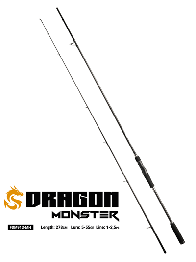 Fujin Dragon Monster 278cm 5-55gr Spin Kamışı