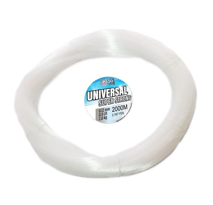 Asso Universal Çile 2.000mt Monofilament Misina Beyaz