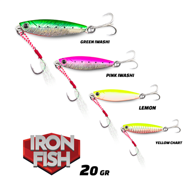 Fujin Iron Fish 20gr 62mm Jig Yem