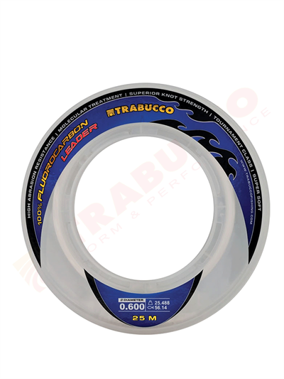 Trabucco T-Force Fluorocarbon Leader SW 25mt Lider Misina