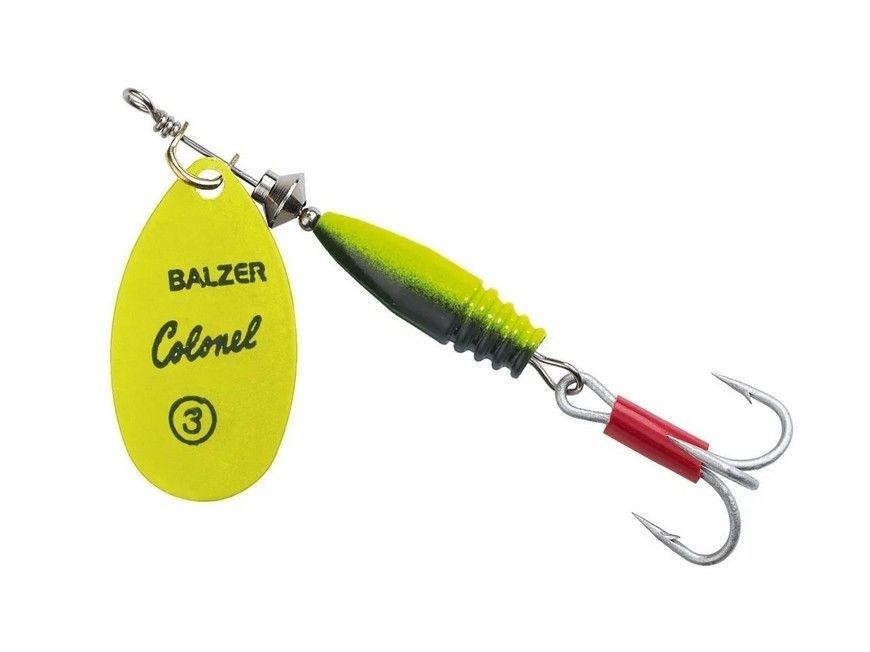 Balzer 13060 Colonel Classic Fluo Uzun Gövde Alabalık Kaşığı