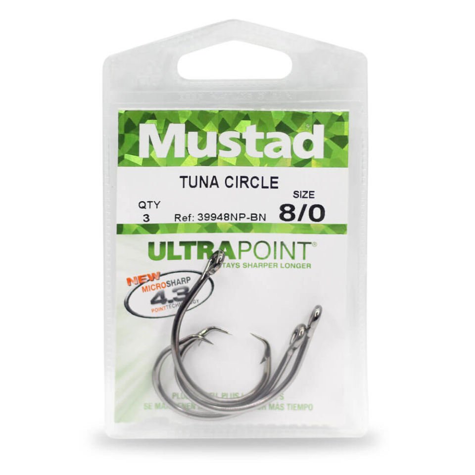 Mustad Circle Wide Gap 39948NP-BN Olta İğnesi