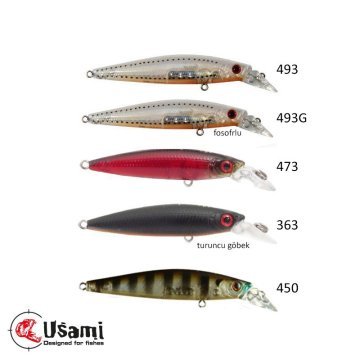 Usami Bay Shinner 50SP-MR 2.8 G Maket Balık