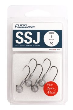 Fudo SSJ Jig Head Top Kafa No:1/0 10G 5P