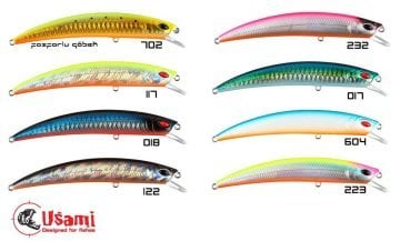 Usami Wasabi Min (Jir) 110F-SR 12.4 G Maket Balık