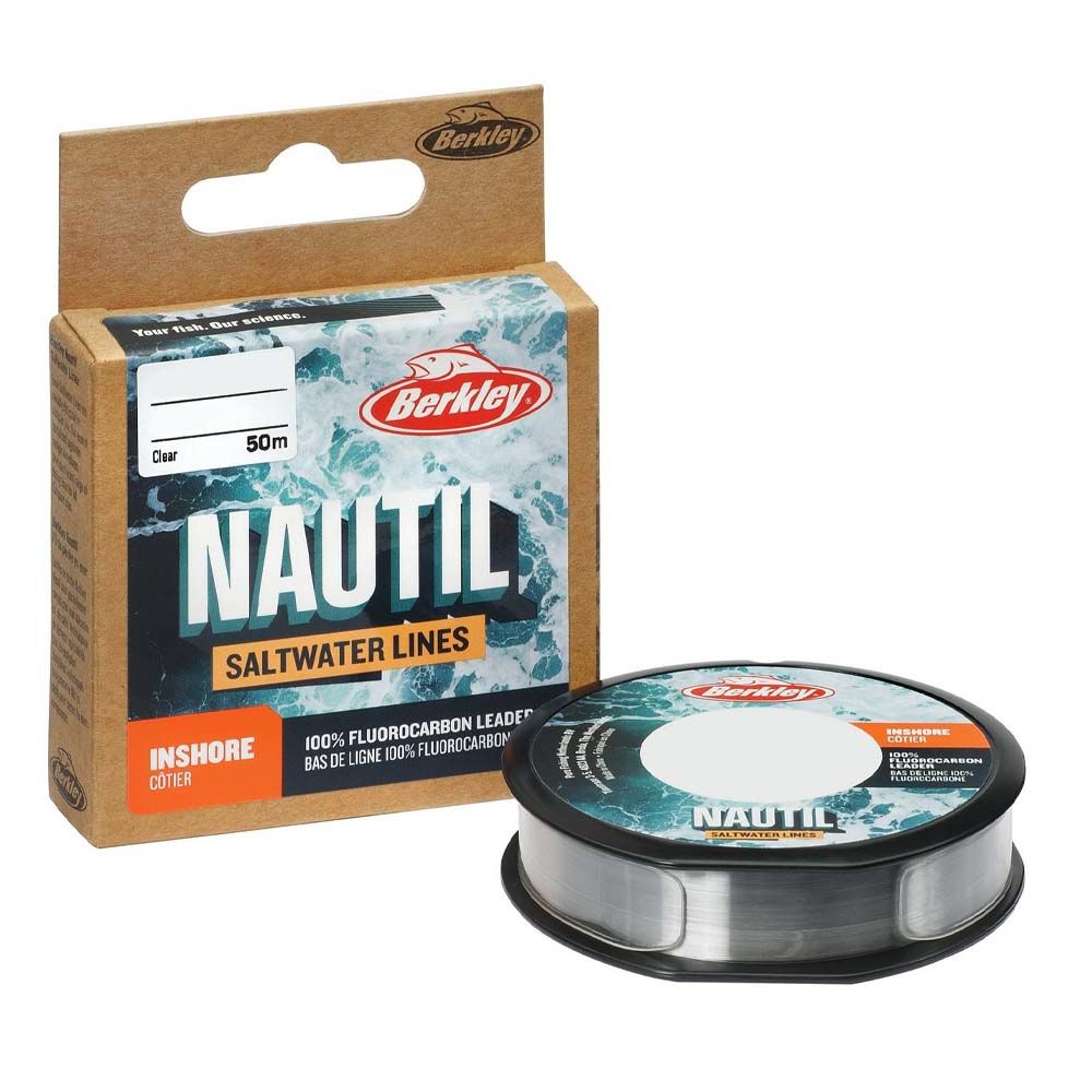 Berkley Nautil Inshore %100 Fluorocarbon Leader