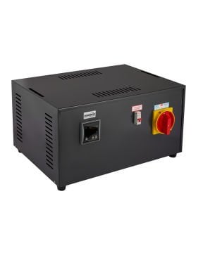 Powerful PSM-1115 15 kVA (15000 VA) Mikro İşlemcili Koruma Üniteli Voltaj Regülatörü Siyah