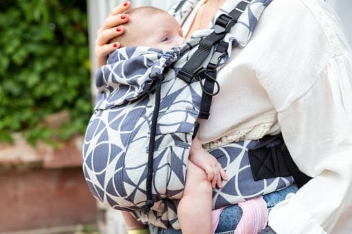 (from 1 to 24 months) HUGGY NEST BABY SIZE FULL BUCKLE CARRIERS