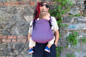 Huggy Plus Toddler Size Carrier - Berry