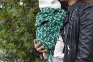 Huggy Softy Baby Carrier - Marble Emerald