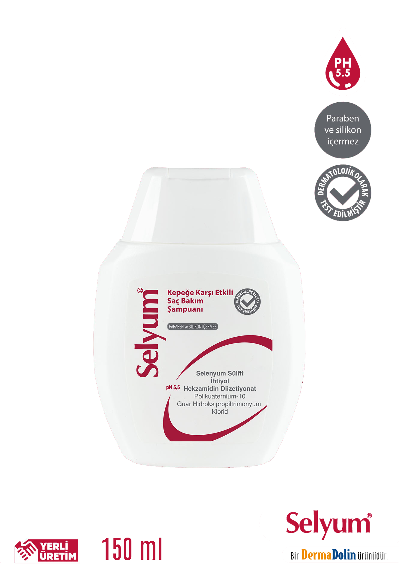 Selyum Anti-dandruff Hair Care Şampuan 150ml