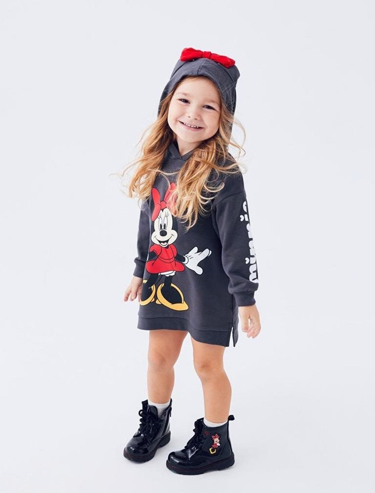 Minnie Mouse Disney Siyah Elbise