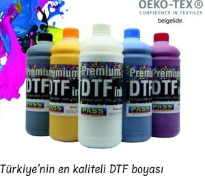 DTF Dijital Baskı Boyası ( Premium Seri ) OEKO-TEX