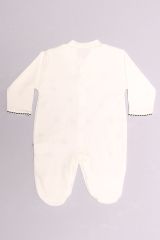 CLZ275 1-6 Aylık Bebek Tulum Beyaz