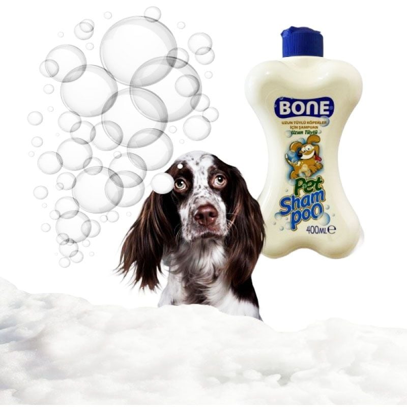 CLZ192 Bone Uzun Tüylü Köpekler İçin Şampuan 400 Ml.