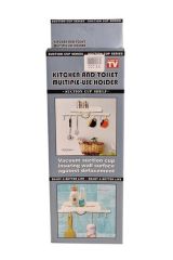 BUFFER® Askılı Raf Çok Fonksiyonlu Mutfak Banyo Tuvalet Tutacak ve Raf