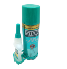 CLZ192 STEEL 200ML+20GR ORTA HIZLI YAPIŞTIRICI (4172)