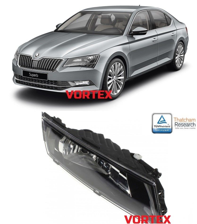 SKODA - SİS FARI SAĞ SUPERB 2015- - 3V0941702