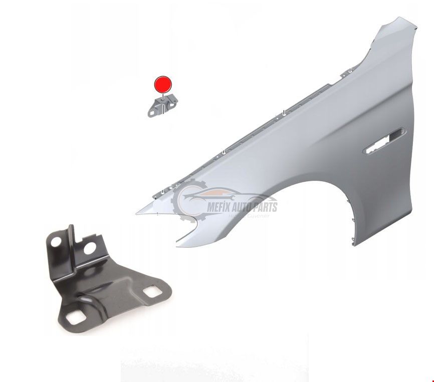 BMW - ÇAMURLUK BAĞLANTI SACI ORTA SOL F10 2010- - 41357207207