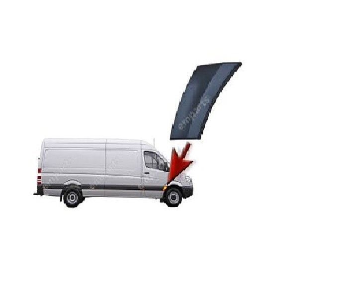 MERCEDES - ÖN ÇAMURLUK KAPLAMASI SAĞ SPRİNTER 2006- - 9066904882 / 9066902662