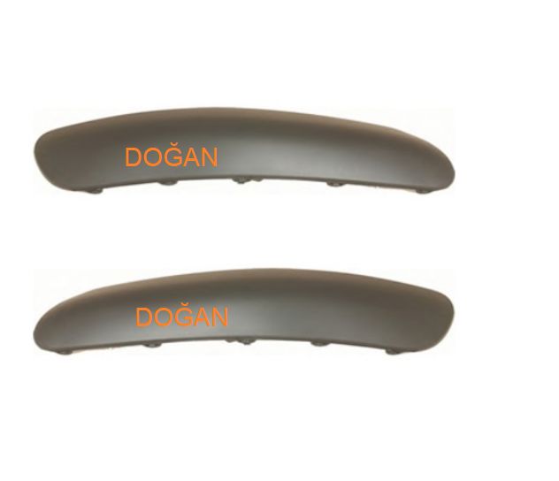 CITROEN - ÖN TAMPON BANDI SİYAH SAĞ CT C3 2002- - 7452W0