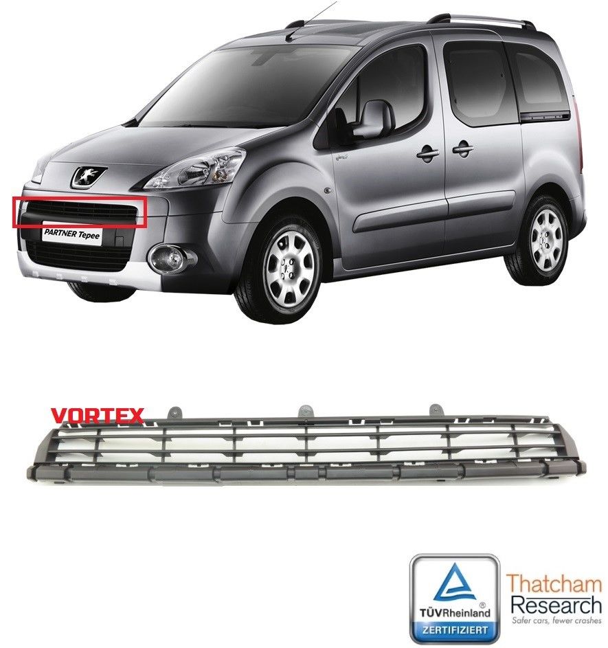 PEUGEOT - ÖN TAMPON ÜST IZGARA PARTNER 2008- - 7414.ZS / 714ZS / 9681520477