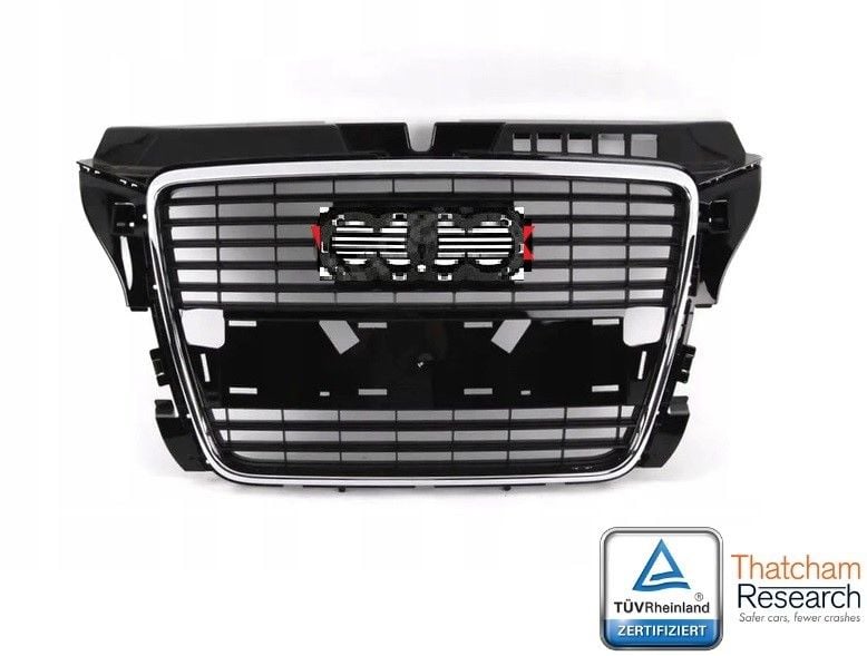 AUDİ - ÖN PANJUR ( PİANO BLACK ) A3 2009- - 8P0853651P
